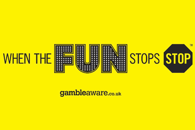 Gambleaware when the fun stops, stop!